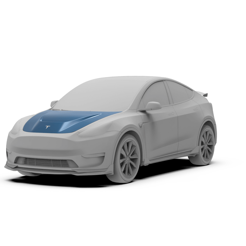 Robot Tesla Model Y Hood / Bonnet Aftermarket Carbon Fiber Part / Bodykit - Robot Bodykits