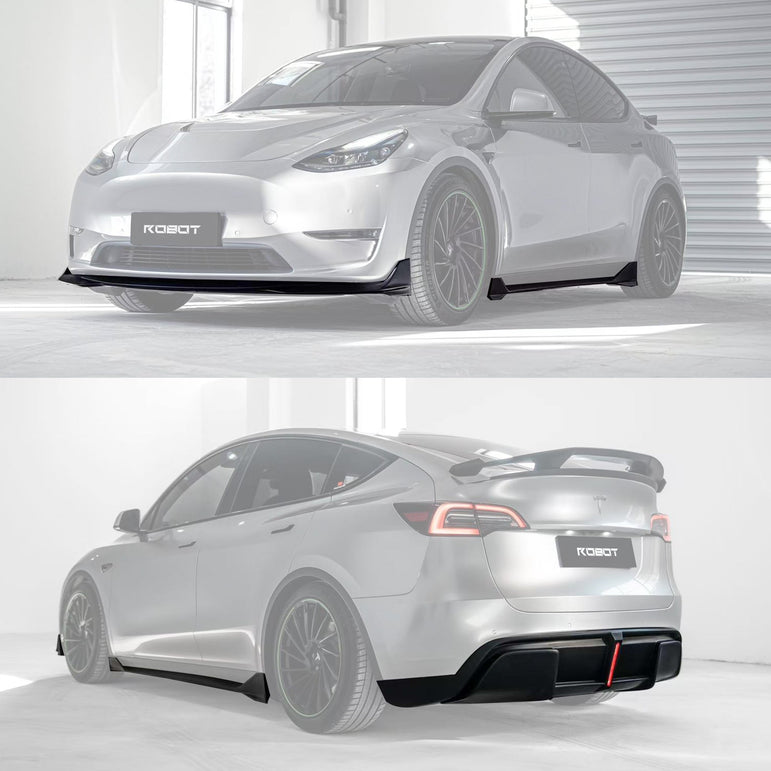 Robot Tesla Model Y Narrow Bodykit "Hidrogai" Aftermarket Carbon Fiber Part / Bodykit - Robot Bodykits