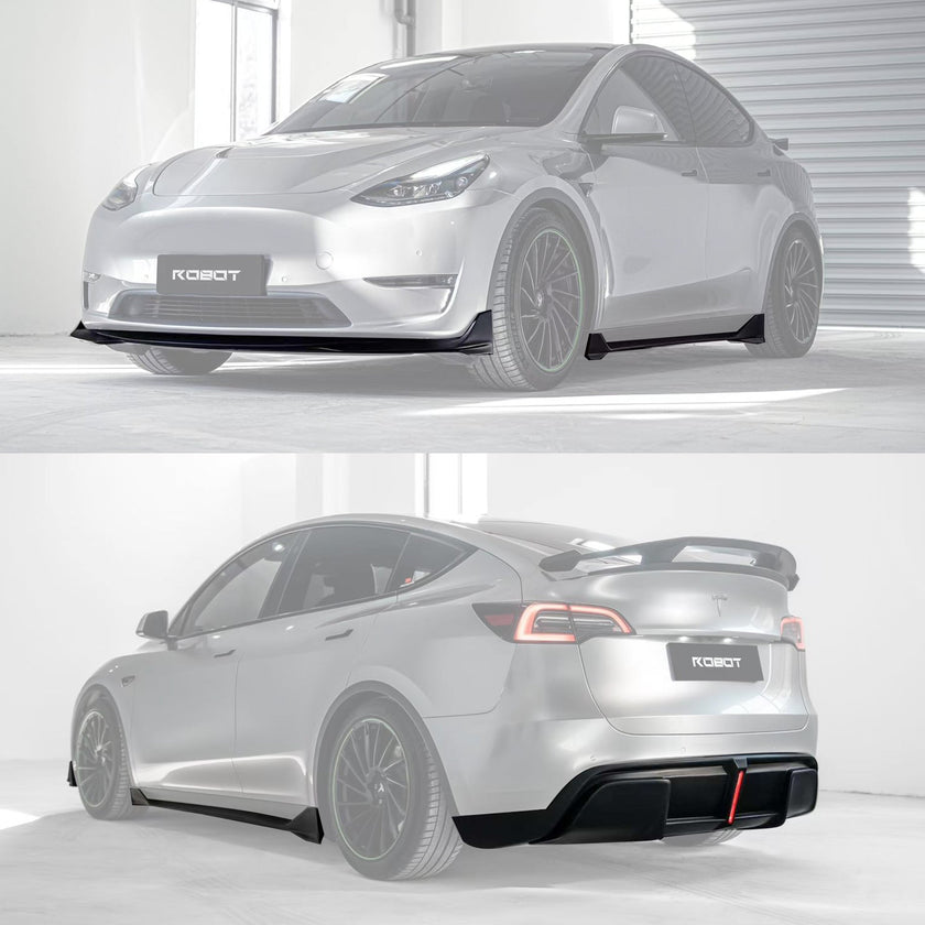 Robot Tesla Model Y Narrow Bodykit "Hidrogai" Aftermarket Carbon Fiber Part / Bodykit - Robot Bodykits