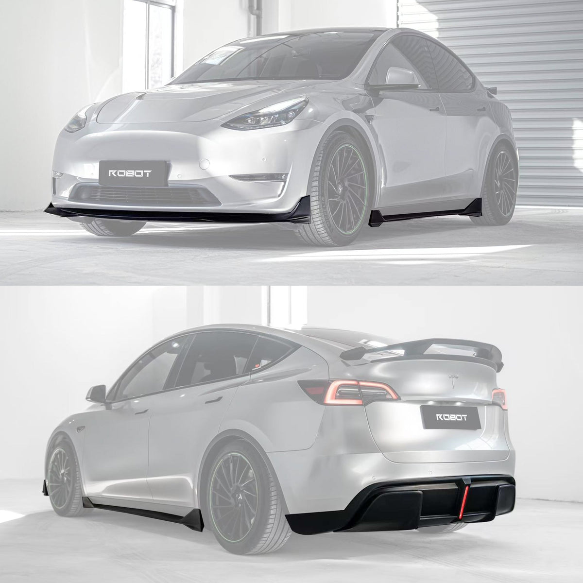 Robot Tesla Model Y Narrow Bodykit "Hidrogai" Aftermarket Carbon Fiber Part / Bodykit - Robot Bodykits
