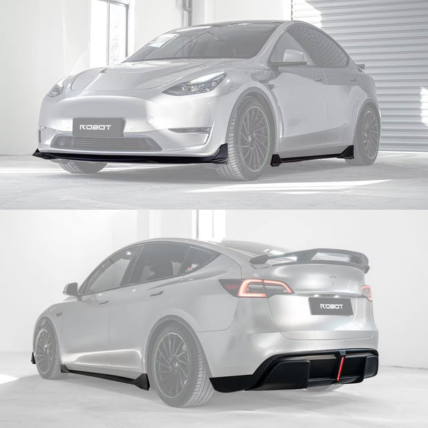 Robot Tesla Model Y Narrow Bodykit "Hidrogai" Aftermarket Carbon Fiber Part / Bodykit - Robot Bodykits