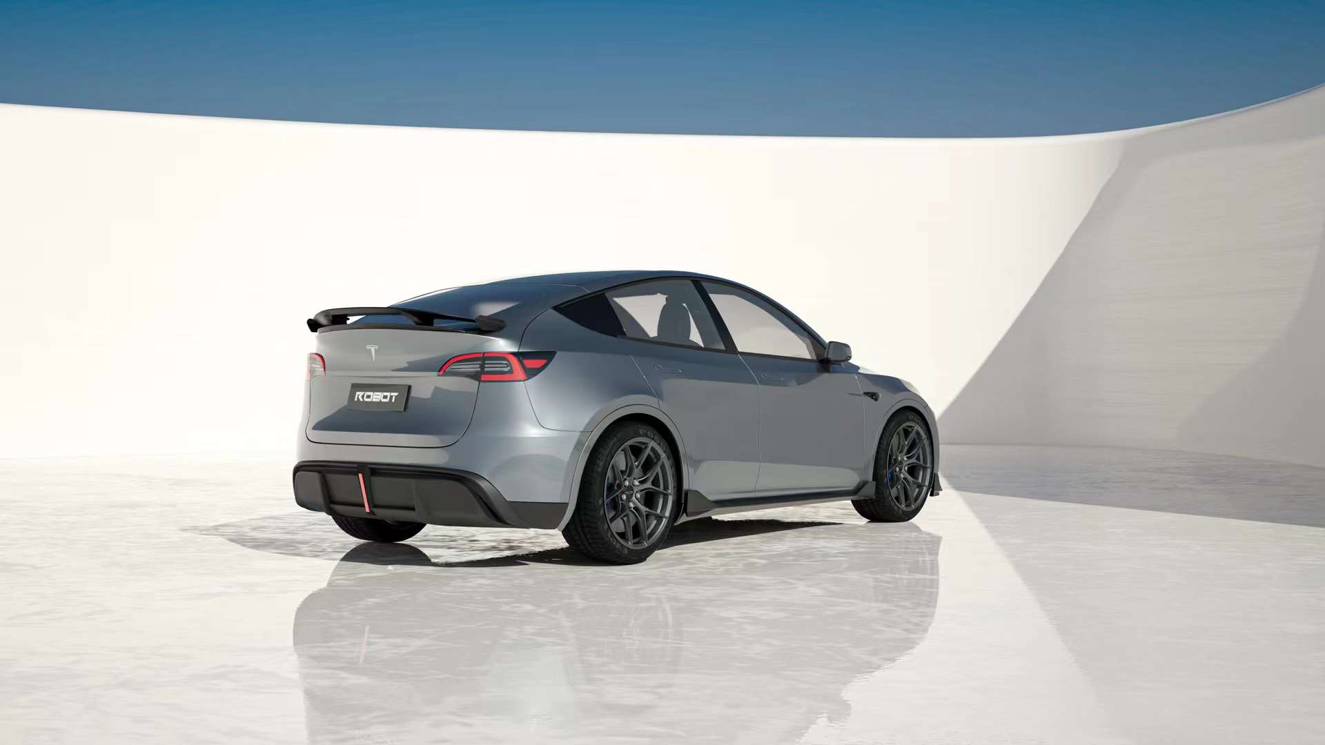 Robot Tesla Model Y Narrow Bodykit 