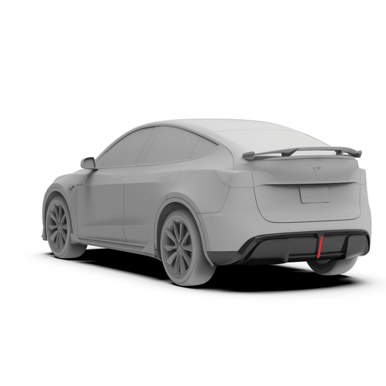 Robot Tesla Model Y Rear Diffuser Aftermarket Carbon Fiber Part / Bodykit - Robot Bodykits