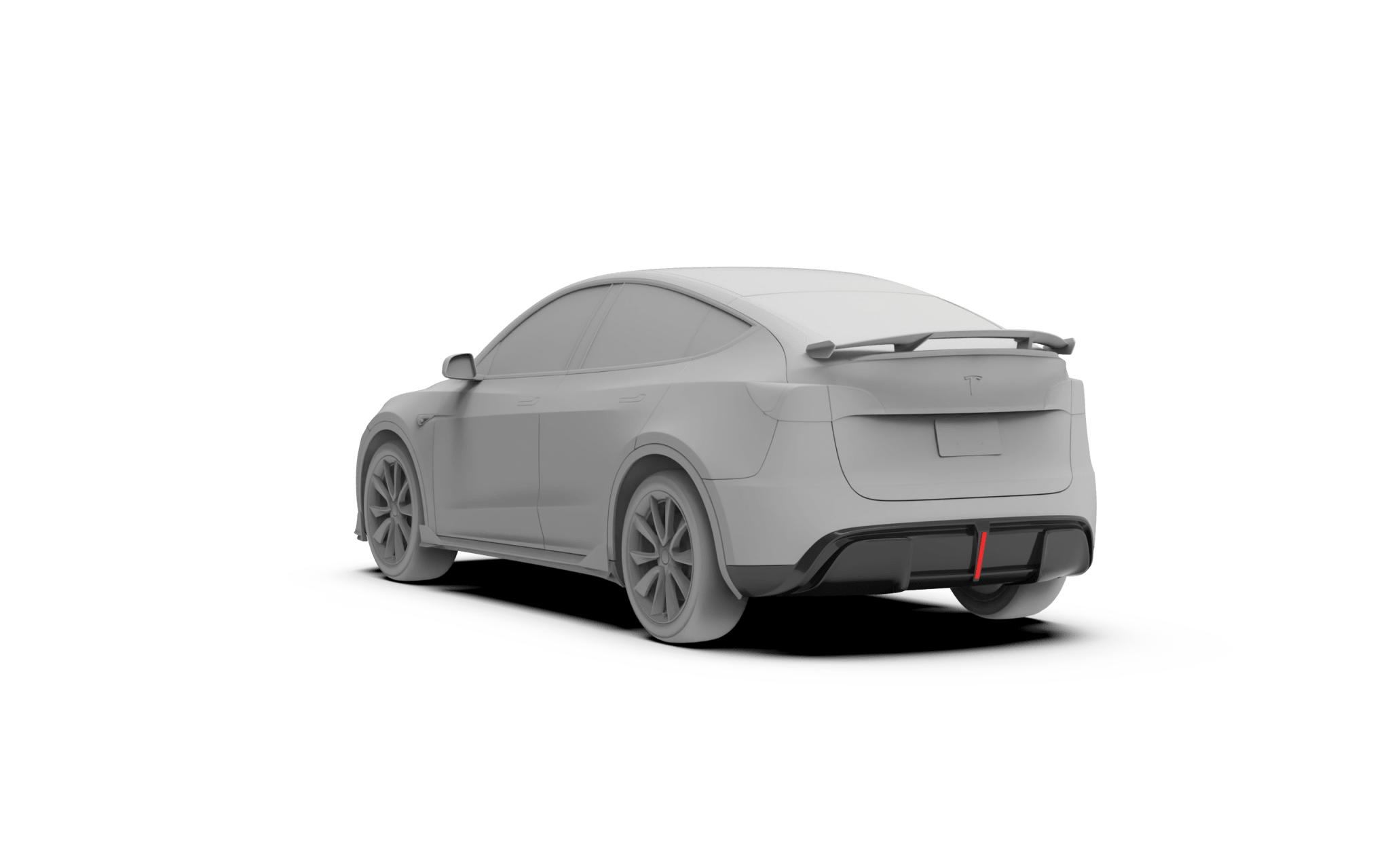 Robot Tesla Model Y Rear Diffuser Aftermarket Carbon Fiber Part / Bodykit - Robot Bodykits