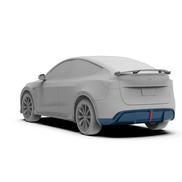 Robot Tesla Model Y Rear Diffuser Aftermarket Carbon Fiber Part / Bodykit - Robot Bodykits
