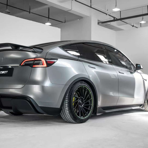 Robot Tesla Model Y Side Skirts Aftermarket Carbon Fiber Part / Bodykit - Robot Bodykits
