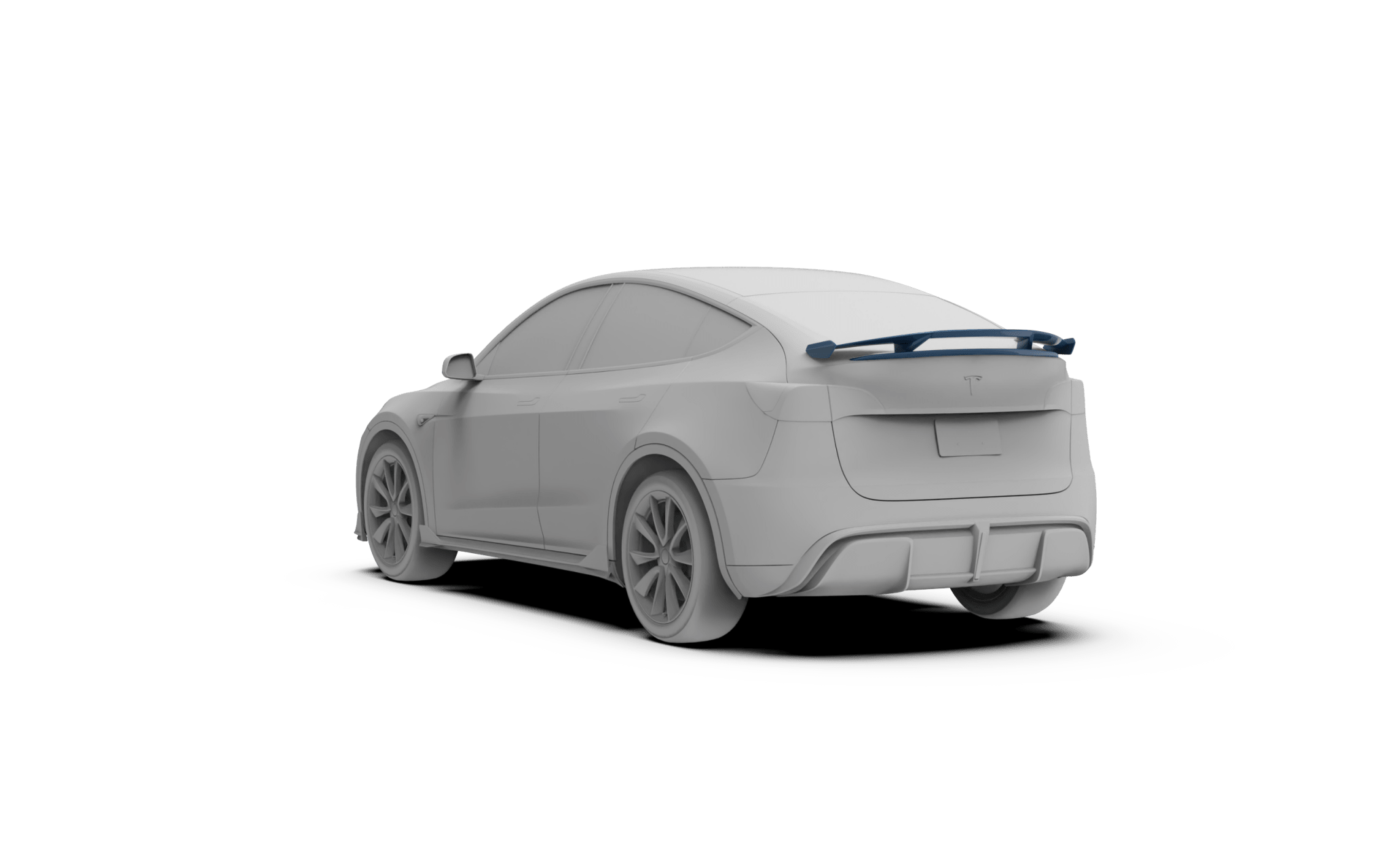 Robot Tesla Model Y Spoiler Aftermarket Carbon Fiber Part / Bodykit - Robot Bodykits