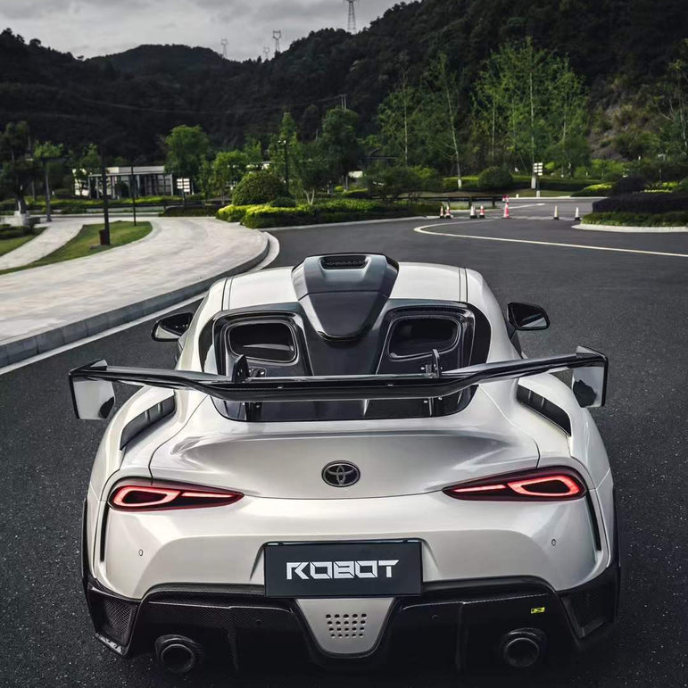 Robot Toyota GR Supra Alerion B Complete Narrow Body Kit Aftermarket Carbon Fiber Part / Bodykit - Robot Bodykits