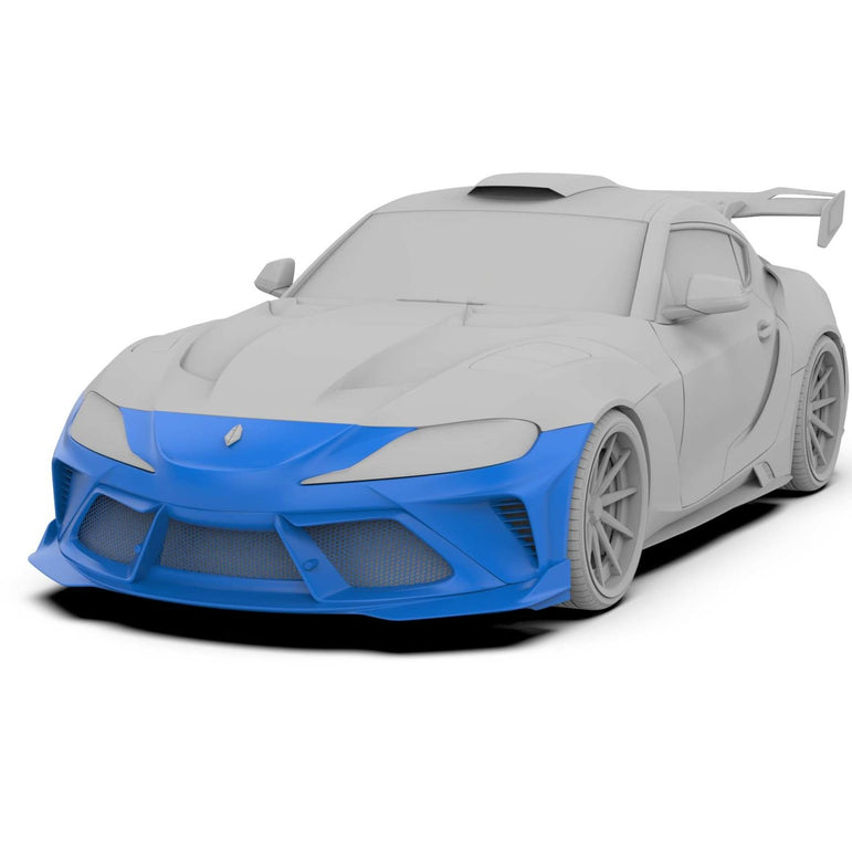 Robot Toyota GR Supra Alerion B Complete Narrow Body Kit Aftermarket Carbon Fiber Part / Bodykit - Robot Bodykits
