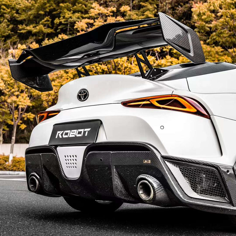 Robot Toyota GR Supra Alerion B Complete Narrow Body Kit Aftermarket Carbon Fiber Part / Bodykit - Robot Bodykits