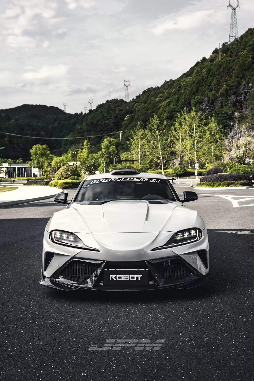 Robot Toyota GR Supra Alerion B Complete Narrow Body Kit Aftermarket Carbon Fiber Part / Bodykit - Robot Bodykits