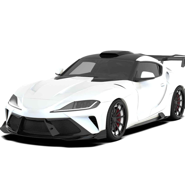 Robot Toyota GR Supra Alerion B Complete Narrow Body Kit Aftermarket Carbon Fiber Part / Bodykit - Robot Bodykits