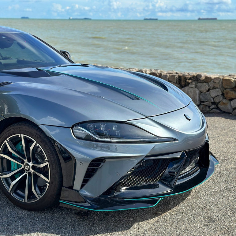 Robot Toyota GR Supra Alerion B Complete Narrow Body Kit Aftermarket Carbon Fiber Part / Bodykit - Robot Bodykits
