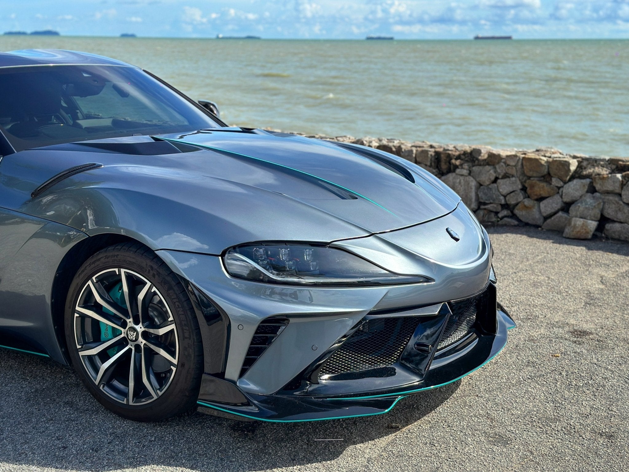 Robot Toyota GR Supra Alerion B Complete Narrow Body Kit Aftermarket Carbon Fiber Part / Bodykit - Robot Bodykits