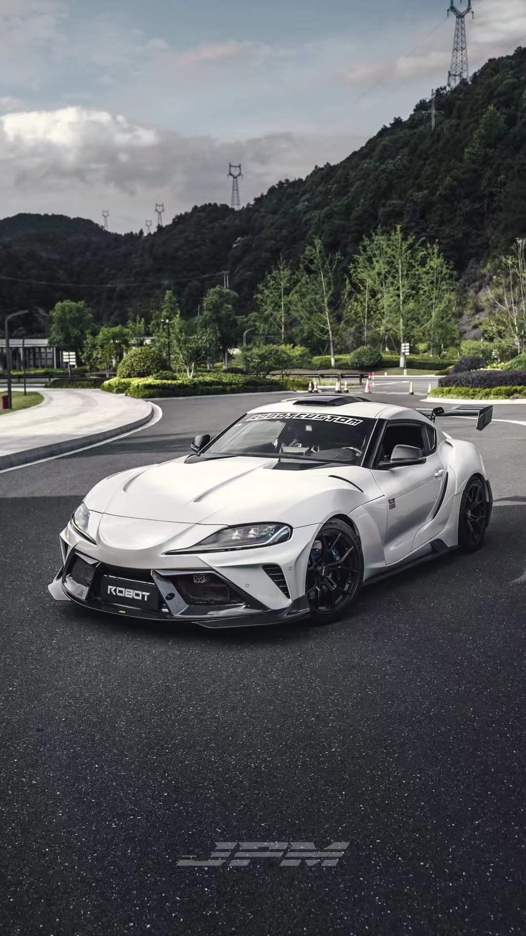 Robot Toyota GR Supra Alerion B Complete Narrow Body Kit Aftermarket Carbon Fiber Part / Bodykit - Robot Bodykits