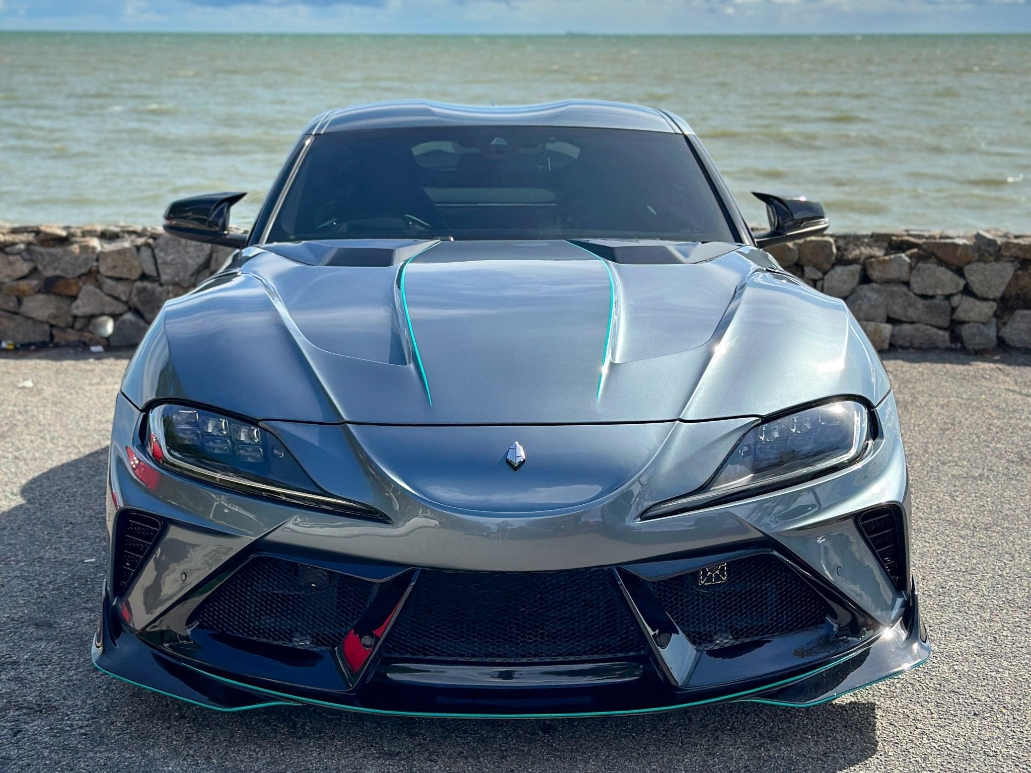 Robot Toyota GR Supra Alerion B Complete Narrow Body Kit Aftermarket Carbon Fiber Part / Bodykit - Robot Bodykits