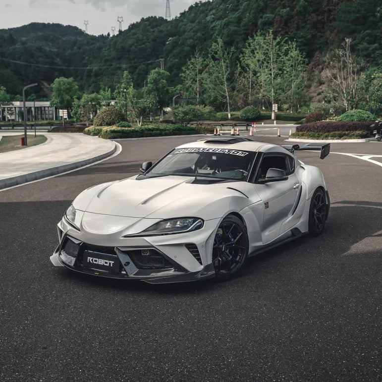 Robot Toyota GR Supra Alerion B Complete Narrow Body Kit Aftermarket Carbon Fiber Part / Bodykit - Robot Bodykits