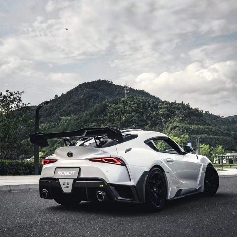 Robot Toyota GR Supra Alerion B Complete Narrow Body Kit Aftermarket Carbon Fiber Part / Bodykit - Robot Bodykits