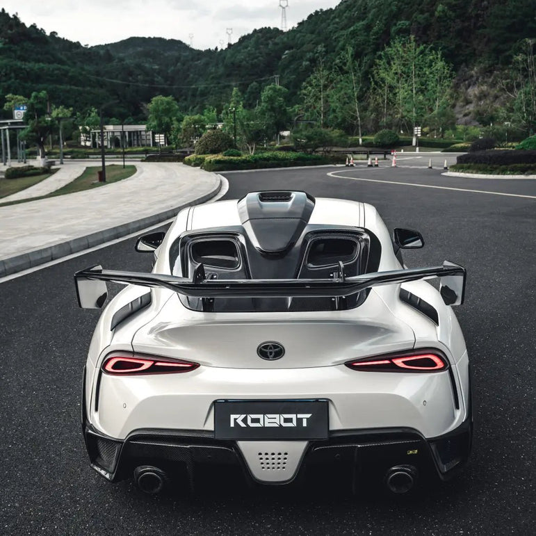 Robot Toyota GR Supra Alerion B Complete Narrow Body Kit Aftermarket Carbon Fiber Part / Bodykit - Robot Bodykits
