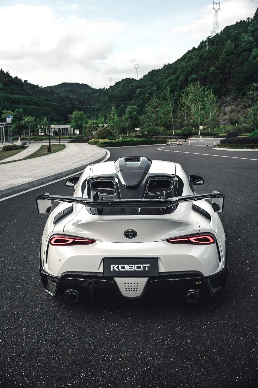 Robot Toyota GR Supra Alerion B Complete Narrow Body Kit Aftermarket Carbon Fiber Part / Bodykit - Robot Bodykits