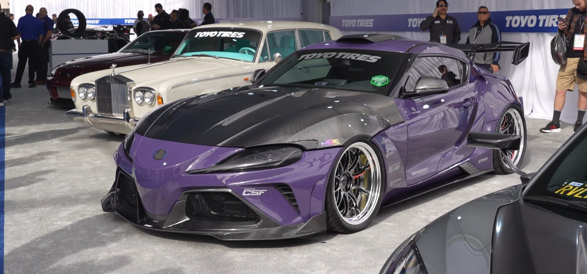 Robot Toyota GR Supra Hyperion A Complete Narrow Body Kit Aftermarket Carbon Fiber Part / Bodykit - Robot Bodykits