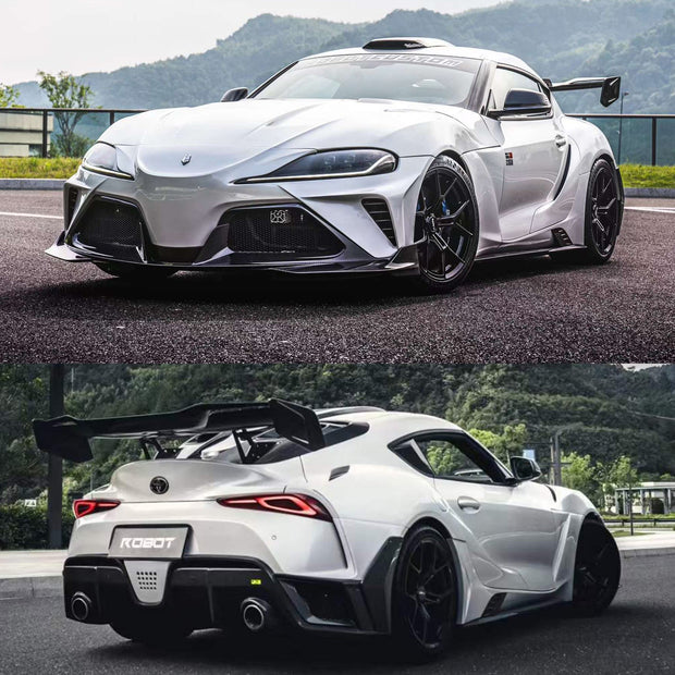 Robot Toyota GR Supra Hyperion A Complete Narrow Body Kit Aftermarket Carbon Fiber Part / Bodykit - Robot Bodykits