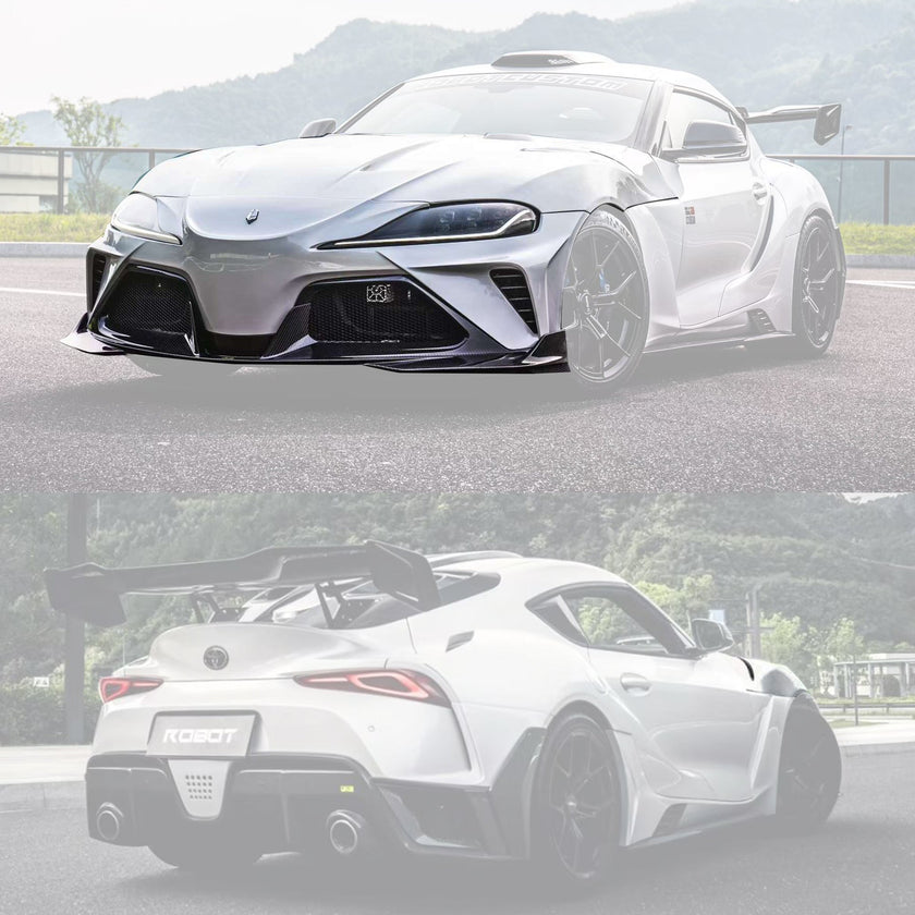 Robot Toyota GR Supra Hyperion A Complete Narrow Body Kit Aftermarket Carbon Fiber Part / Bodykit - Robot Bodykits