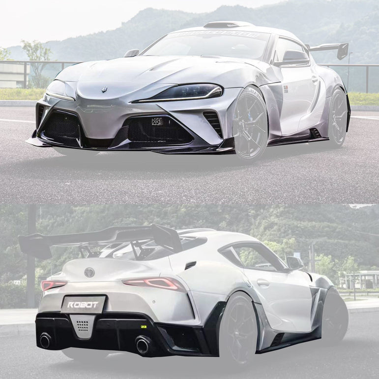 Robot Toyota GR Supra Hyperion A Complete Narrow Body Kit Aftermarket Carbon Fiber Part / Bodykit - Robot Bodykits