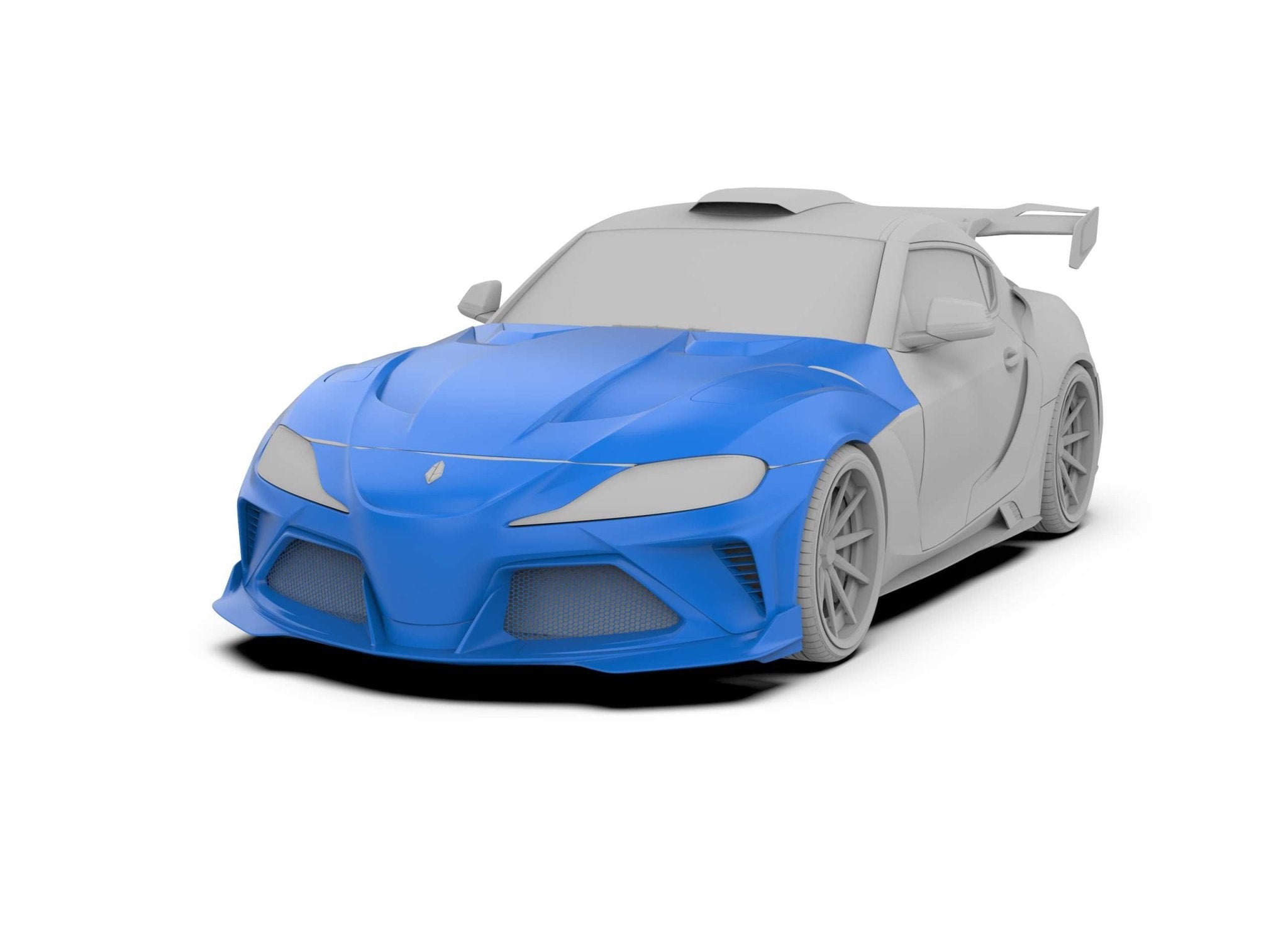 Robot Toyota GR Supra Hyperion A Complete Narrow Body Kit Aftermarket Carbon Fiber Part / Bodykit - Robot Bodykits