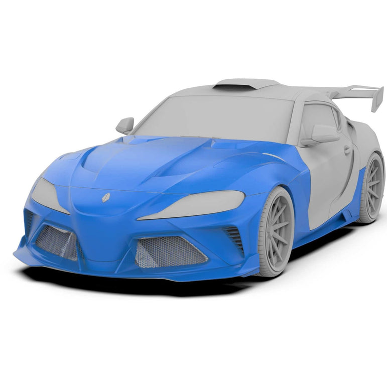 Robot Toyota GR Supra Hyperion A Complete Narrow Body Kit Aftermarket Carbon Fiber Part / Bodykit - Robot Bodykits