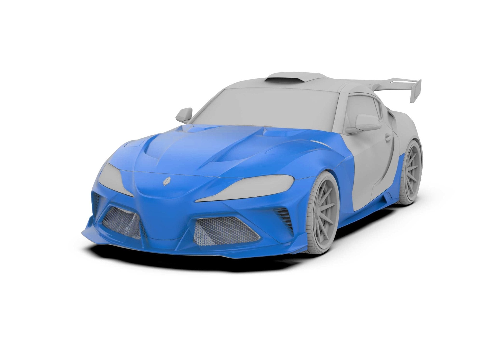 Robot Toyota GR Supra Hyperion A Complete Narrow Body Kit Aftermarket Carbon Fiber Part / Bodykit - Robot Bodykits