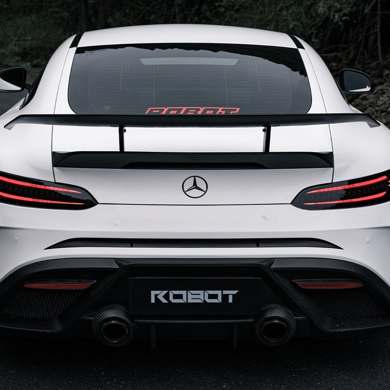 Robot Works Mercedes AMG GT Fibre Glass Reinforced Complete Body Kit (FRP) Aftermarket Carbon Fiber Part / Bodykit - Robot Bodykits