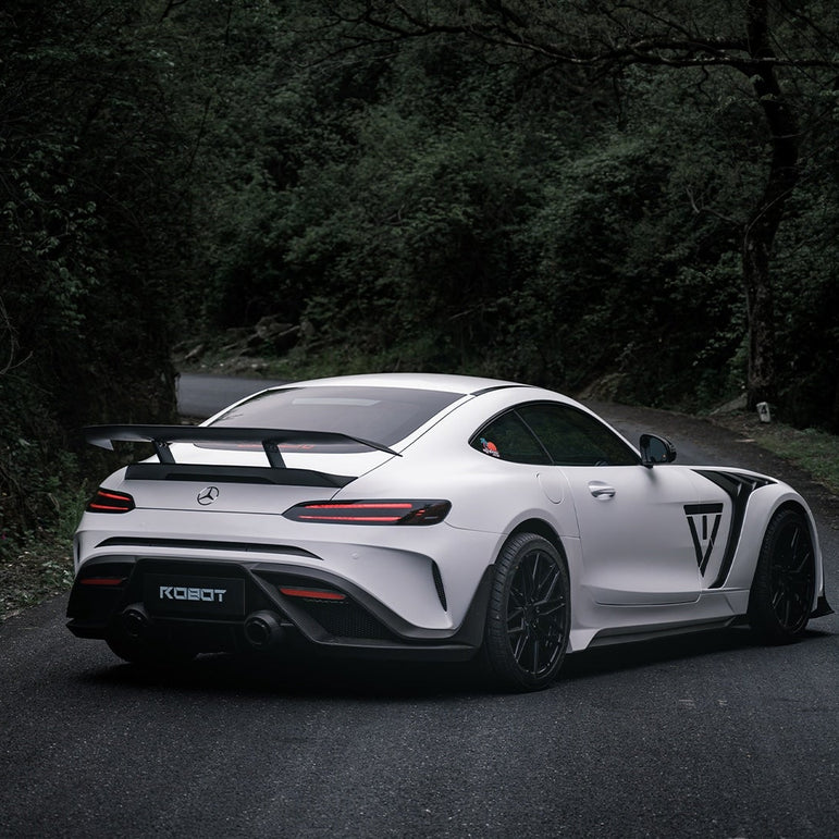 Robot Works Mercedes AMG GT Fibre Glass Reinforced Complete Body Kit (FRP) Aftermarket Carbon Fiber Part / Bodykit - Robot Bodykits
