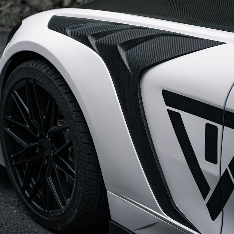 Robot Works Mercedes AMG GT Fibre Glass Reinforced Complete Body Kit (FRP) Aftermarket Carbon Fiber Part / Bodykit - Robot Bodykits