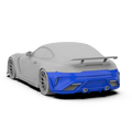 Robot Works Mercedes AMG GT Rear Bumper & Diffuser Aftermarket Carbon Fiber Part / Bodykit - Robot Bodykits