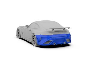 Robot Works Mercedes AMG GT Rear Bumper & Diffuser