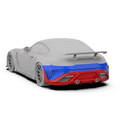 Robot Works Mercedes AMG GT Rear Bumper & Diffuser Aftermarket Carbon Fiber Part / Bodykit - Robot Bodykits