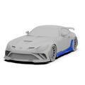 Robot Works Mercedes AMG GT Side Skirts Aftermarket Carbon Fiber Part / Bodykit - Robot Bodykits