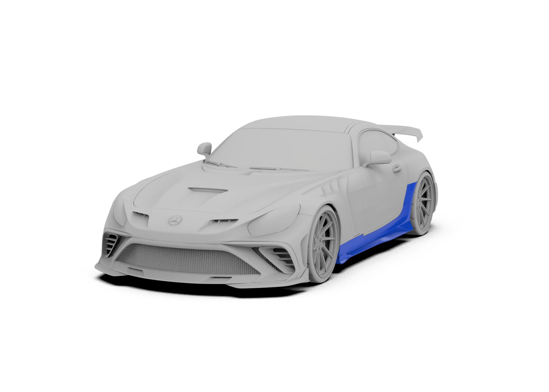 Robot Works Mercedes AMG GT Side Skirts Aftermarket Carbon Fiber Part / Bodykit - Robot Bodykits