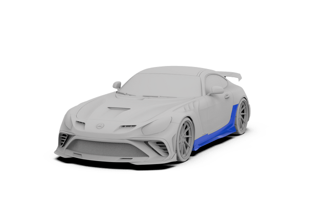 Robot Works Mercedes AMG GT Side Skirts Aftermarket Carbon Fiber Part / Bodykit - Robot Bodykits