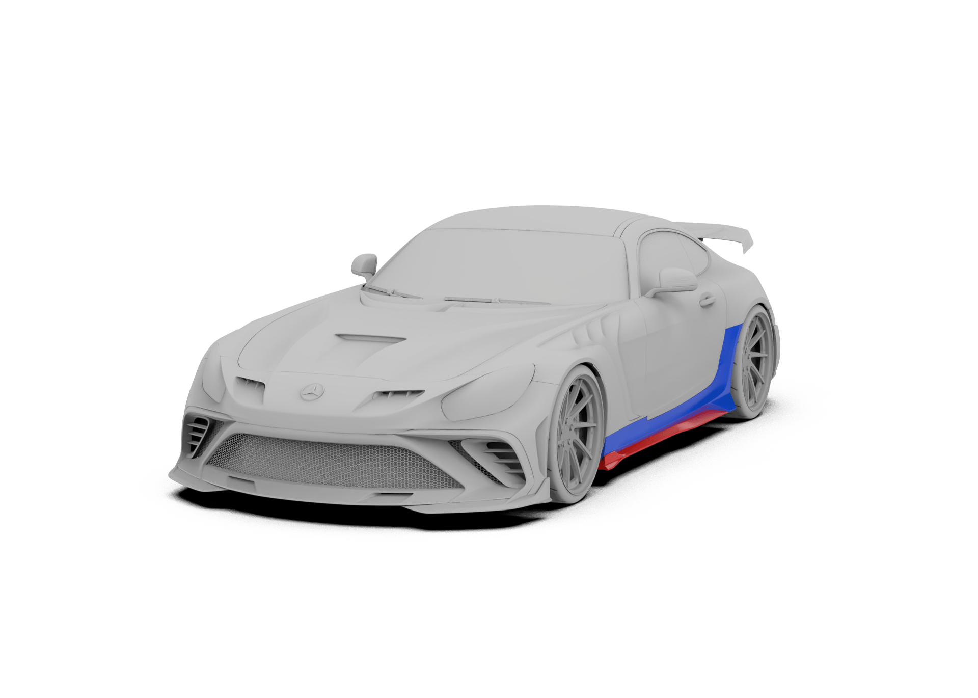 Robot Works Mercedes AMG GT Side Skirts Aftermarket Carbon Fiber Part / Bodykit - Robot Bodykits