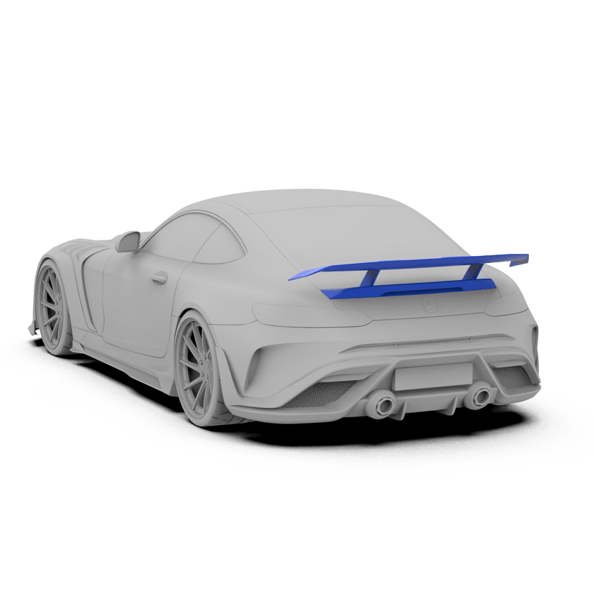 Robot Works Mercedes AMG GT Spoiler Aftermarket Carbon Fiber Part / Bodykit - Robot Bodykits