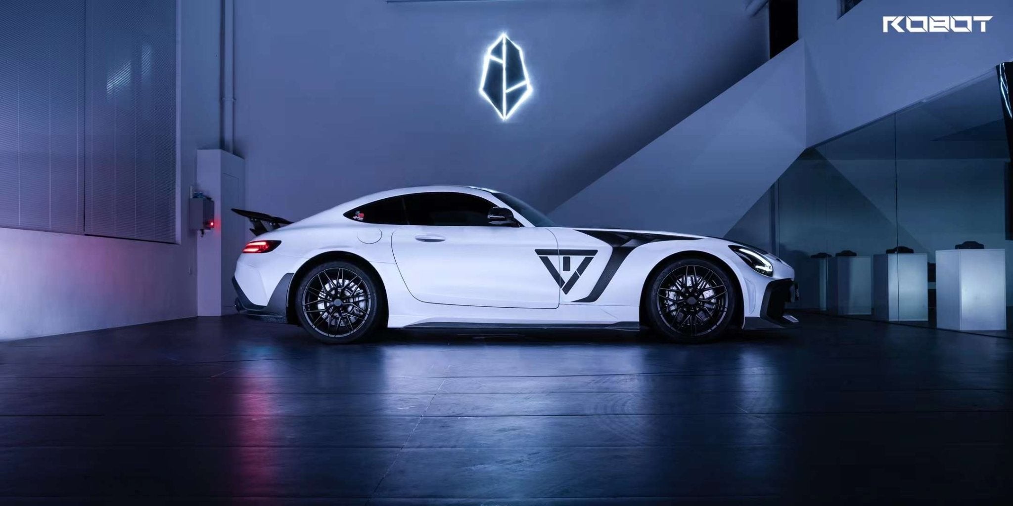 Robot Works Mercedes AMG GT Spoiler Aftermarket Carbon Fiber Part / Bodykit - Robot Bodykits