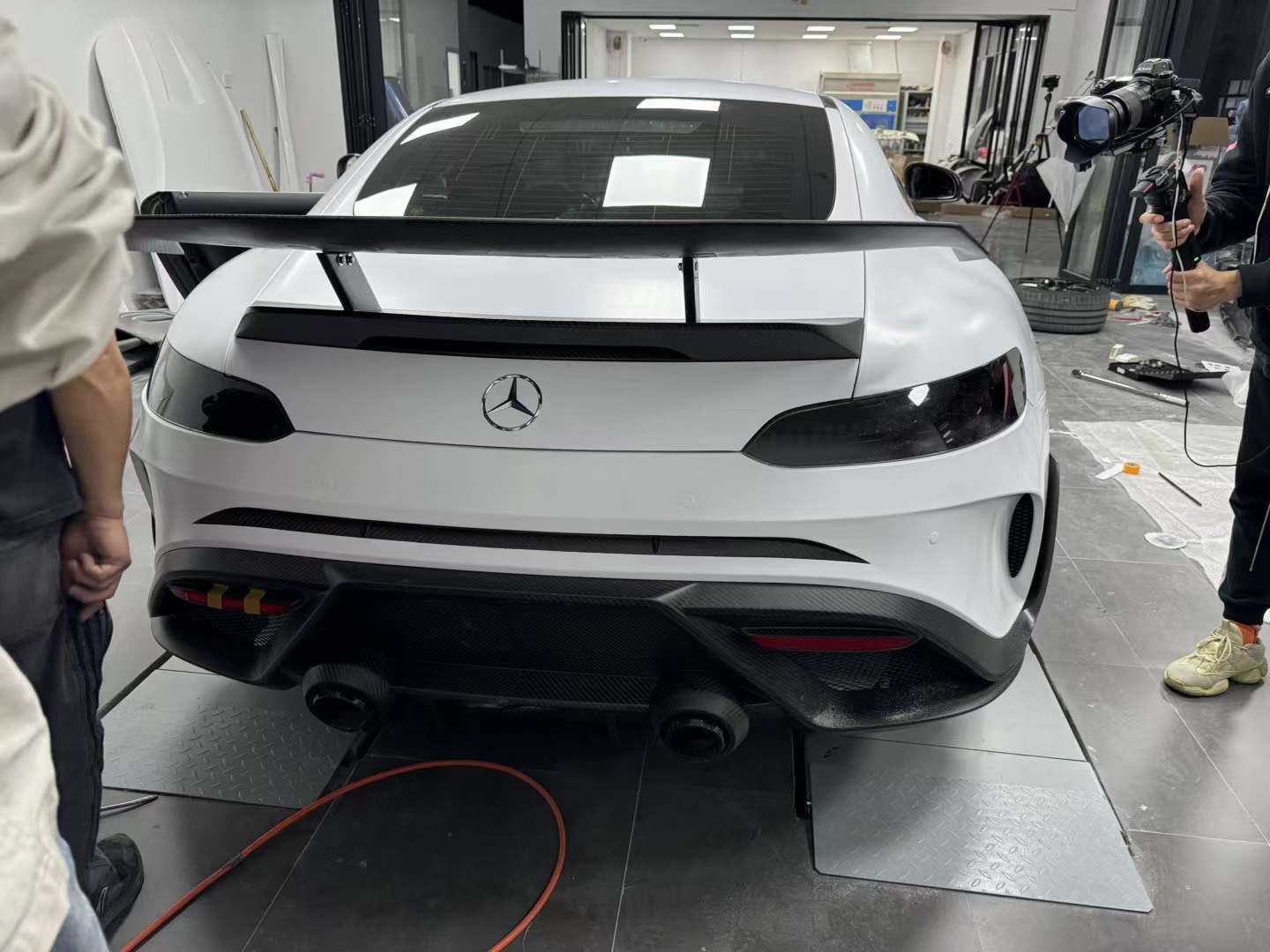 Robot Works Mercedes AMG GT Spoiler Aftermarket Carbon Fiber Part / Bodykit - Robot Bodykits
