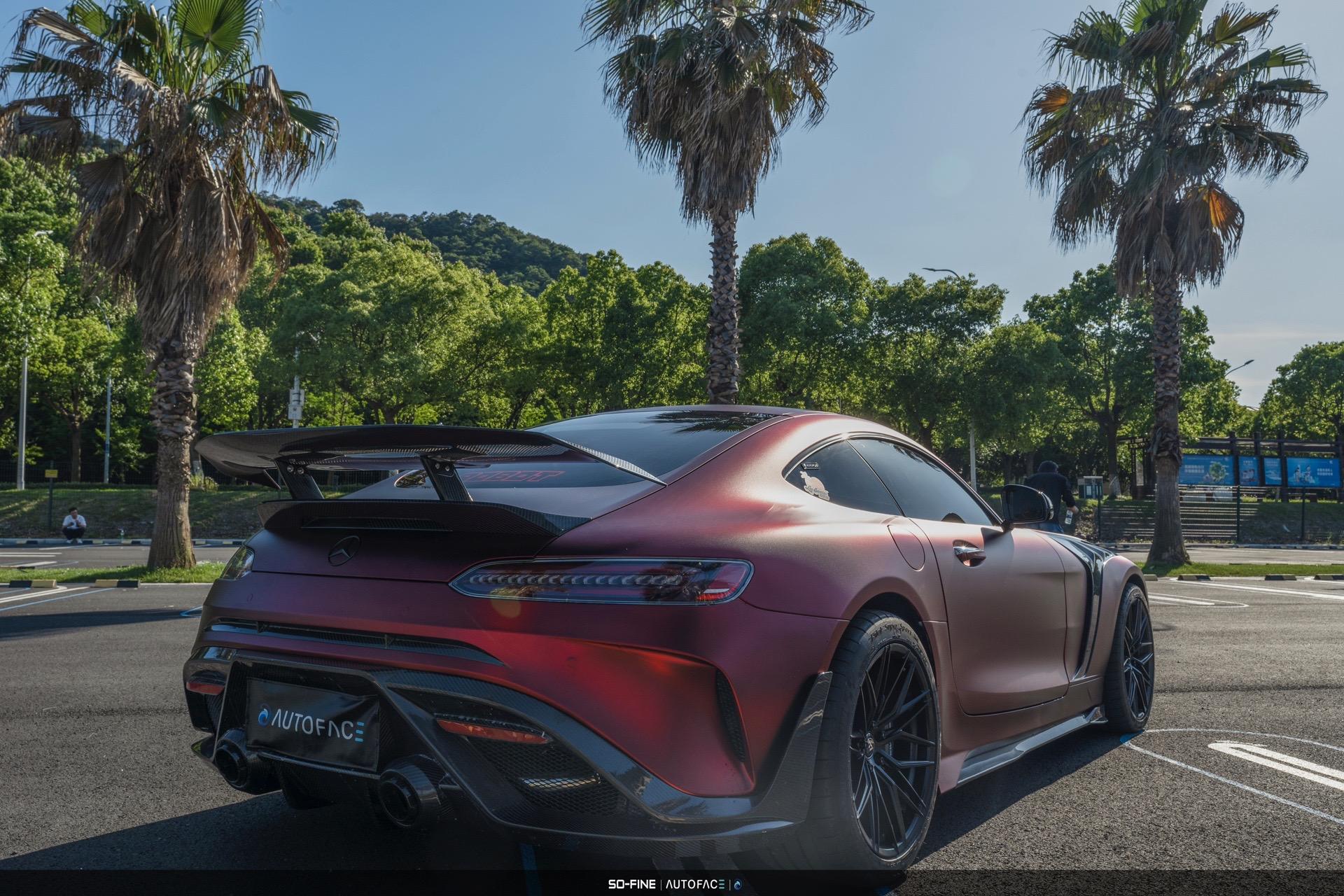 Robot Works Mercedes AMG GT Spoiler Aftermarket Carbon Fiber Part / Bodykit - Robot Bodykits