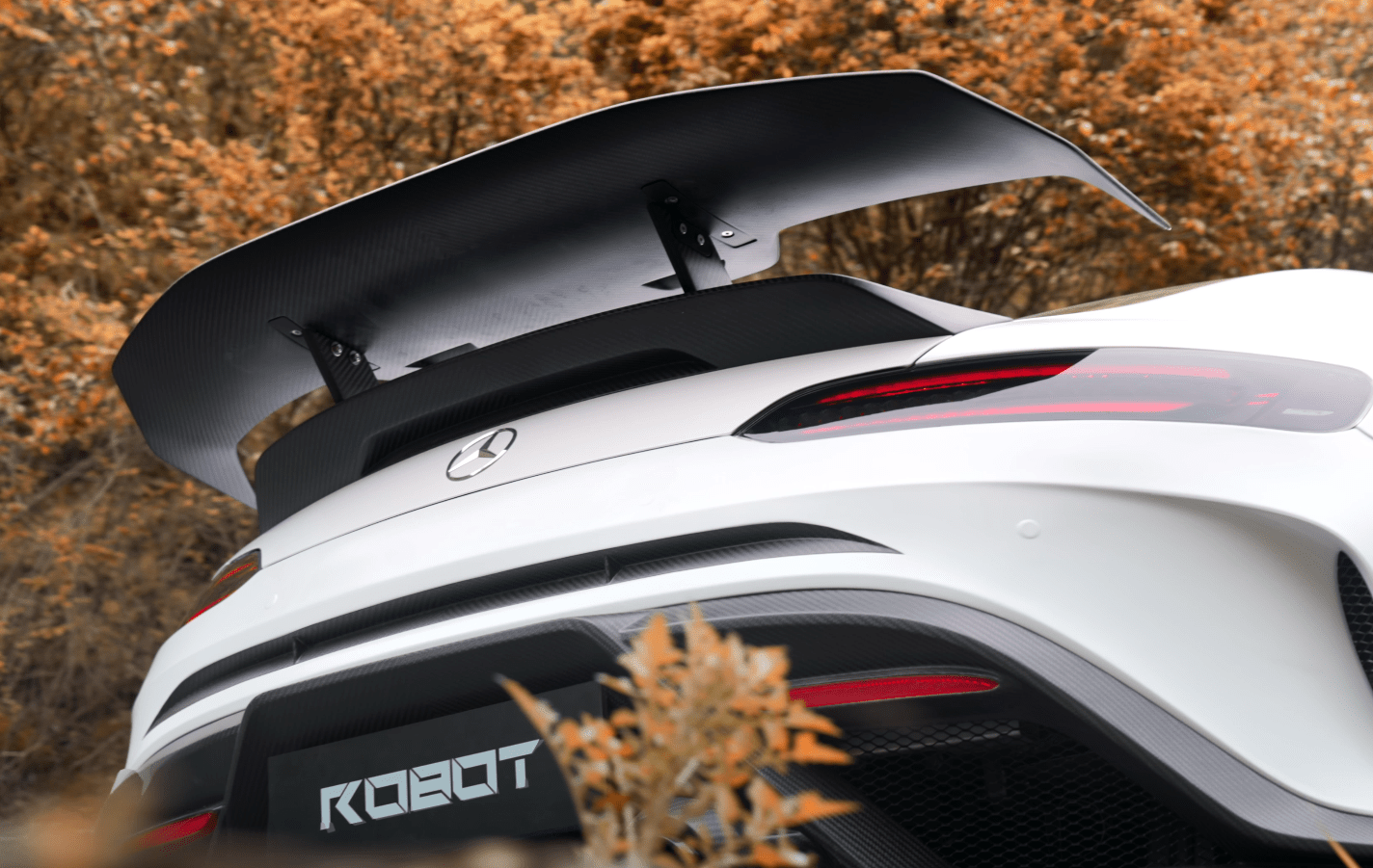 Robot Works Mercedes AMG GT Spoiler Aftermarket Carbon Fiber Part / Bodykit - Robot Bodykits