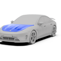 Robot XIAOMI SU7 Bonnet Aftermarket Carbon Fiber Part / Bodykit - Robot Bodykits