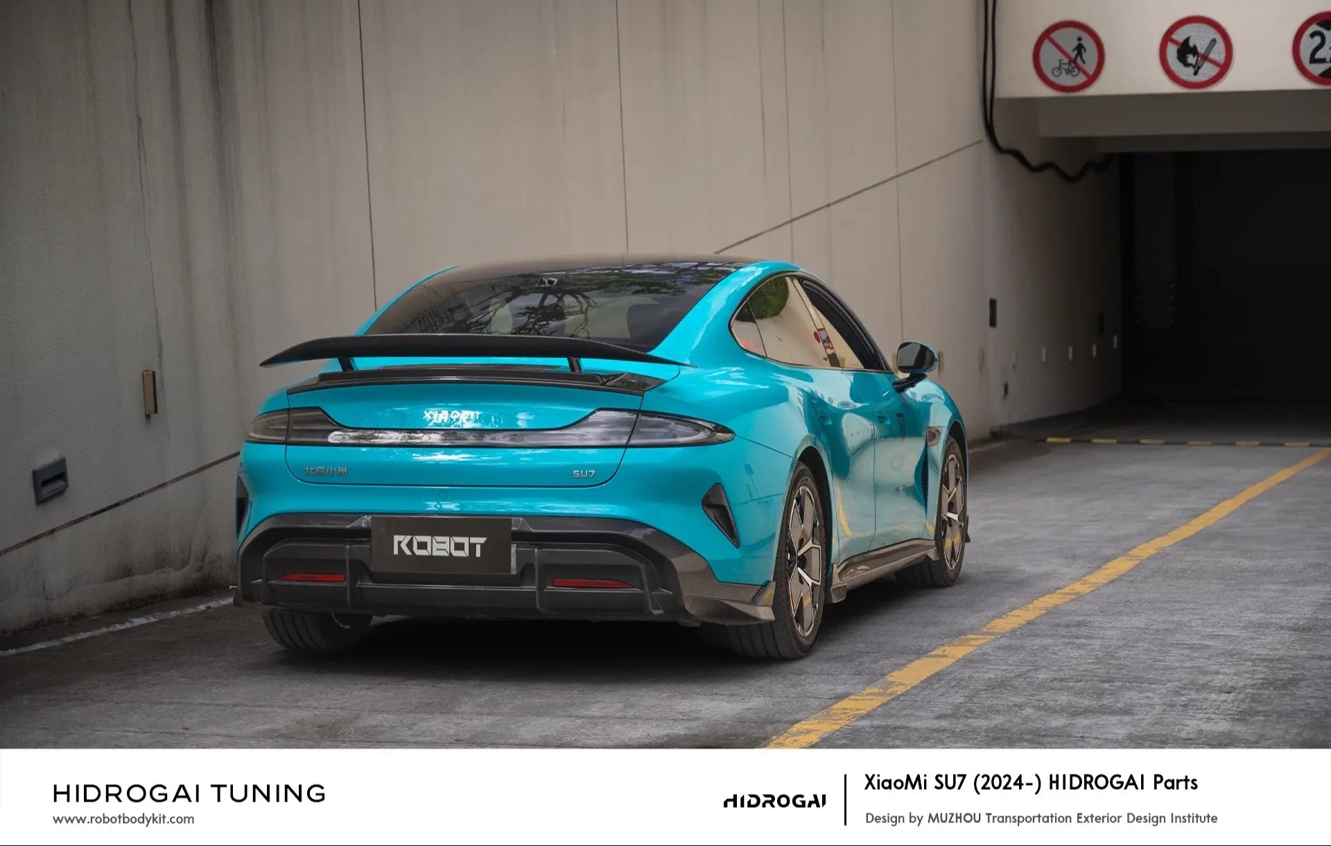 Robot XIAOMI SU7 Full Bodykit (Hydrogai Series Aftermarket Carbon Fiber Part / Bodykit - Robot Bodykits