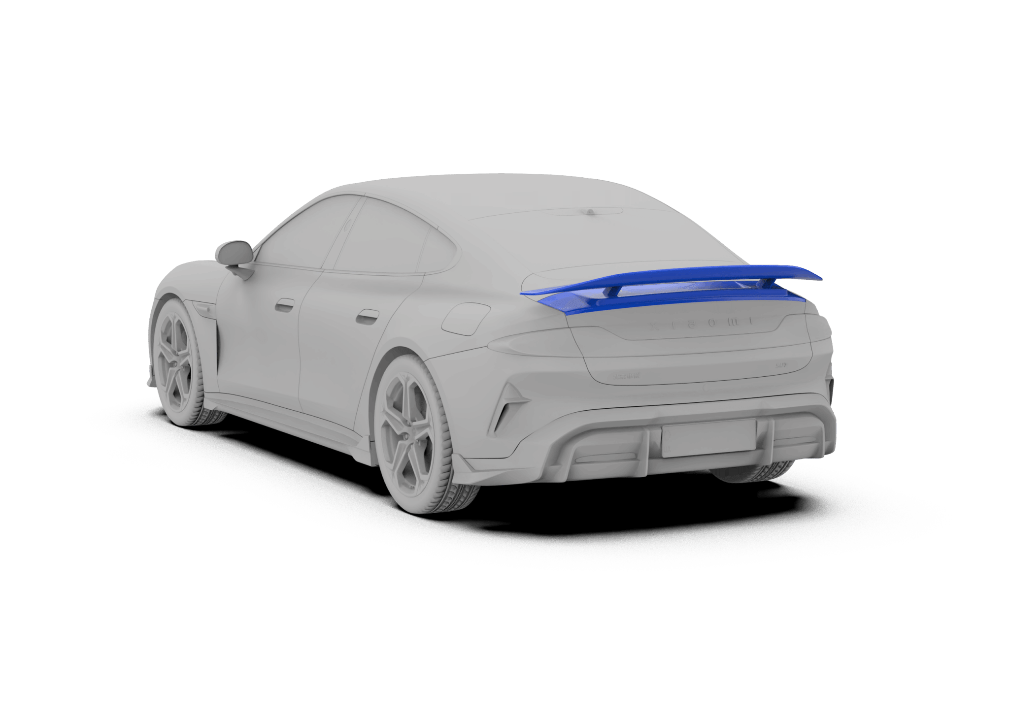 Robot XIAOMI SU7 Spoiler Aftermarket Carbon Fiber Part / Bodykit - Robot Bodykits