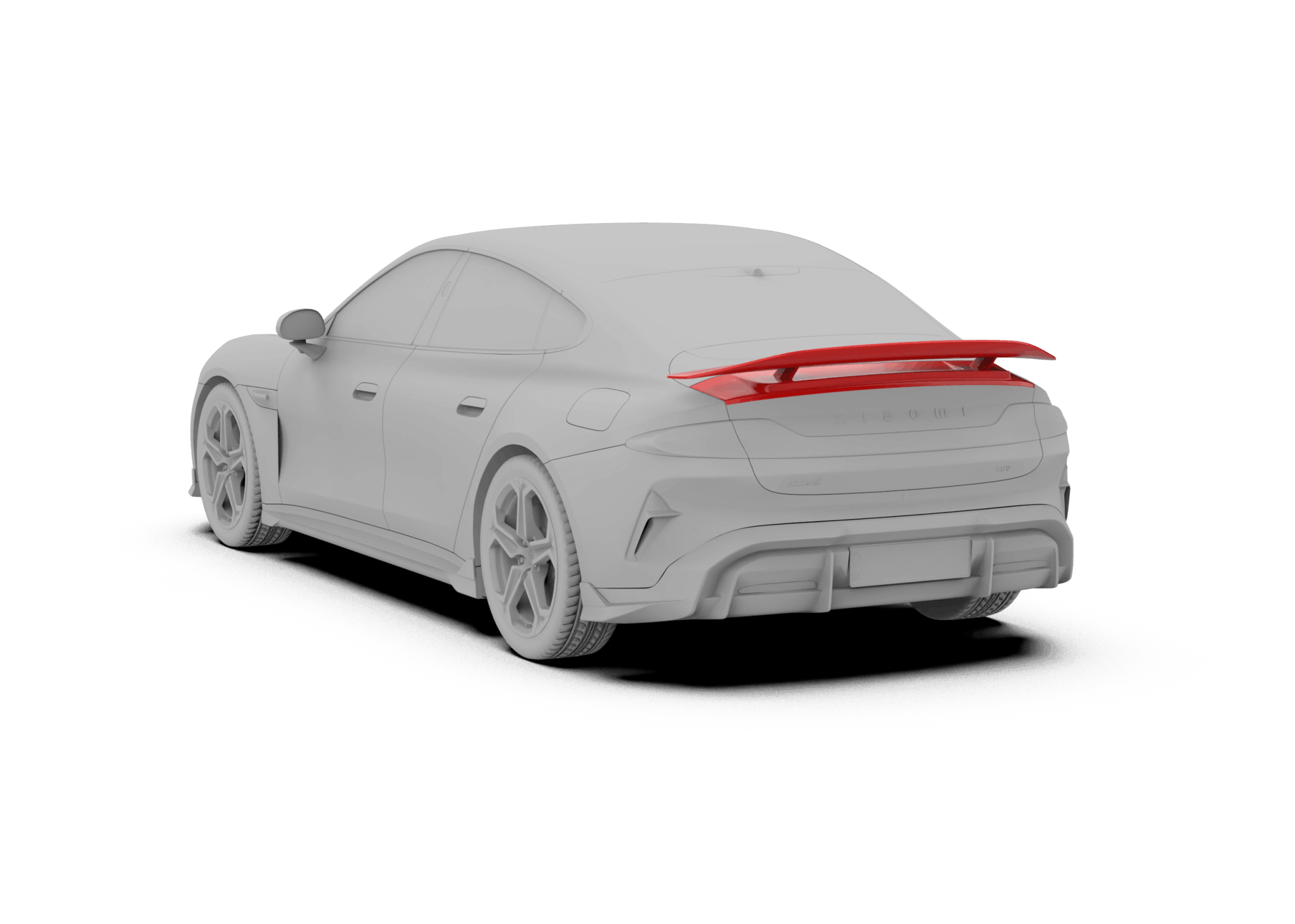 Robot XIAOMI SU7 Spoiler Aftermarket Carbon Fiber Part / Bodykit - Robot Bodykits